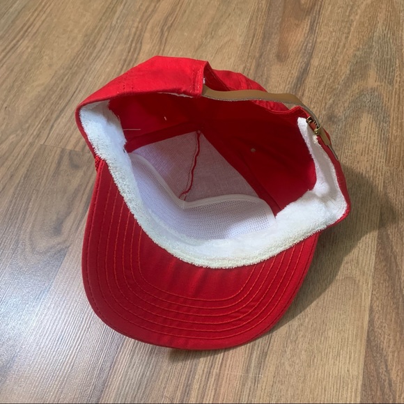 Vintage P Cap Trucker Hat Esso Fawley Petroleum Refinery Patch Cap Adjustable - Picture 7 of 7